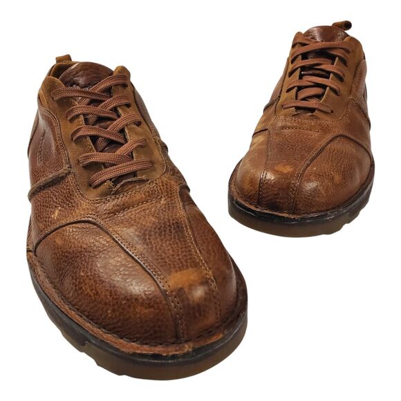 DR. MARTENS Shoes 2B89 Mens Size 12 Brown Leather Oxford Casual Dress Y2K 90s main image 8
